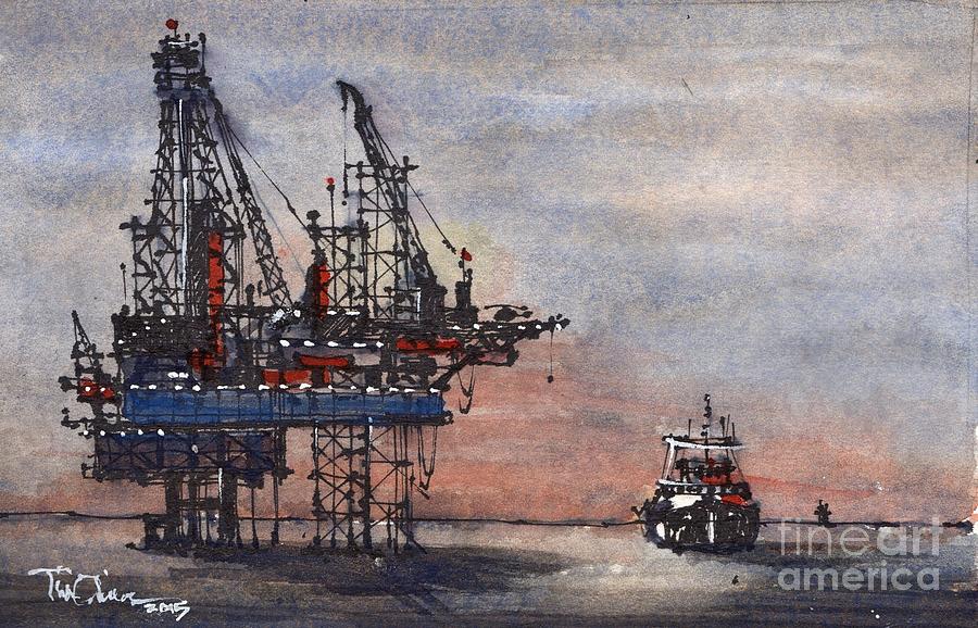 Offshore Painting by Tim Oliver