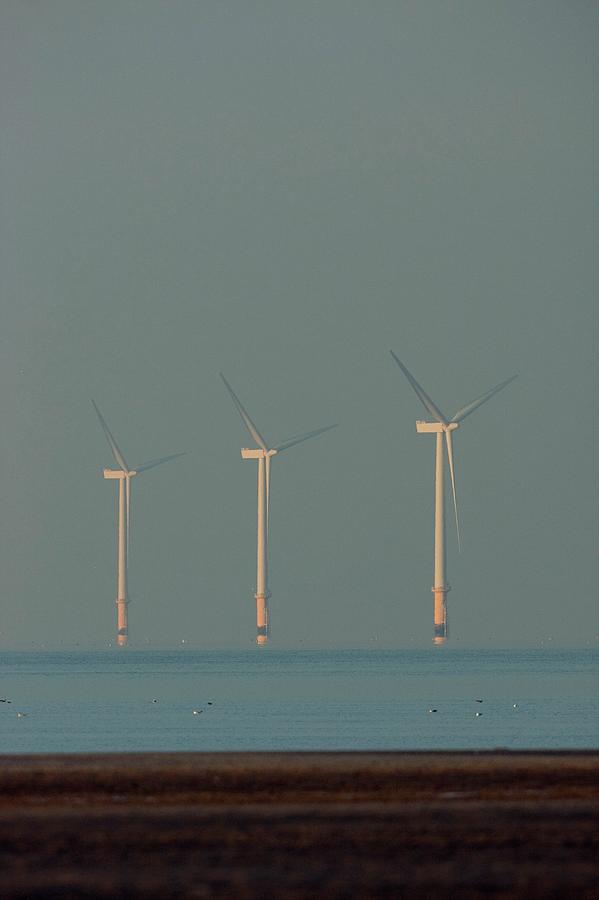 Offshore Wind Farm Photograph By David Woodfall Imagesscience Photo Library 0763