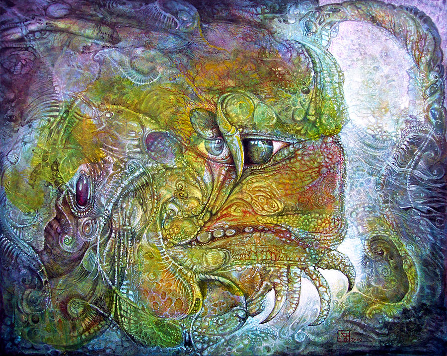 Offspring Of Tiamat - The Fomorii Union Painting