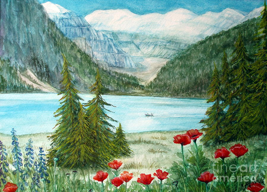 Oh Canada Painting by Joey Nash