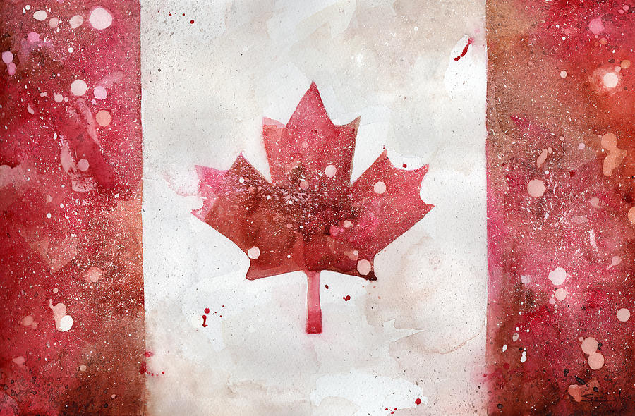 Oh Canada Painting by Sean Parnell