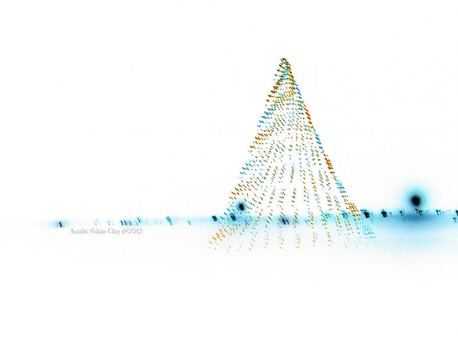 Christmas Digital Art - Oh Christmas Tree by Angelia Hodges Clay