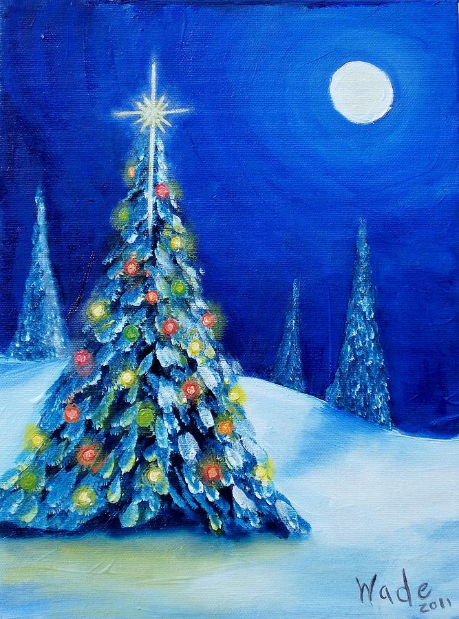Oh Christmas Tree Painting by Craig Wade