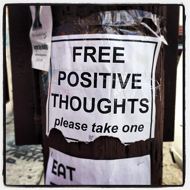 Oh Great. No More Positive Thoughts Photograph by Brian Huskey