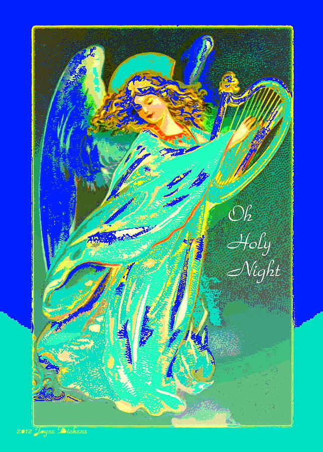 Oh Holy Night Digital Art by Joyce Dickens