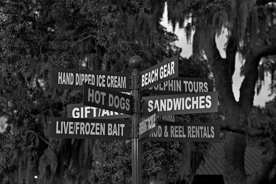 Sign Photograph - Oh The Decisions..... by Jason Blalock