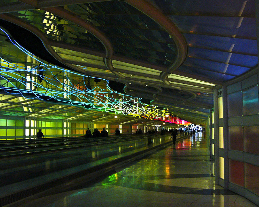 OHare Color Photograph by Rhonda McDougall