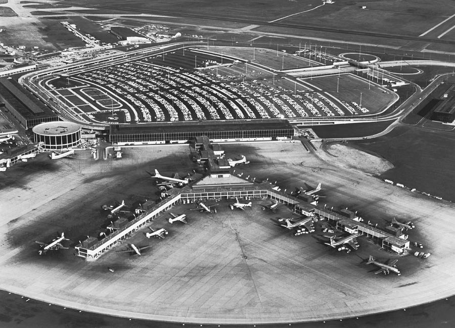 OHare International Airport Photograph by Underwood Archives