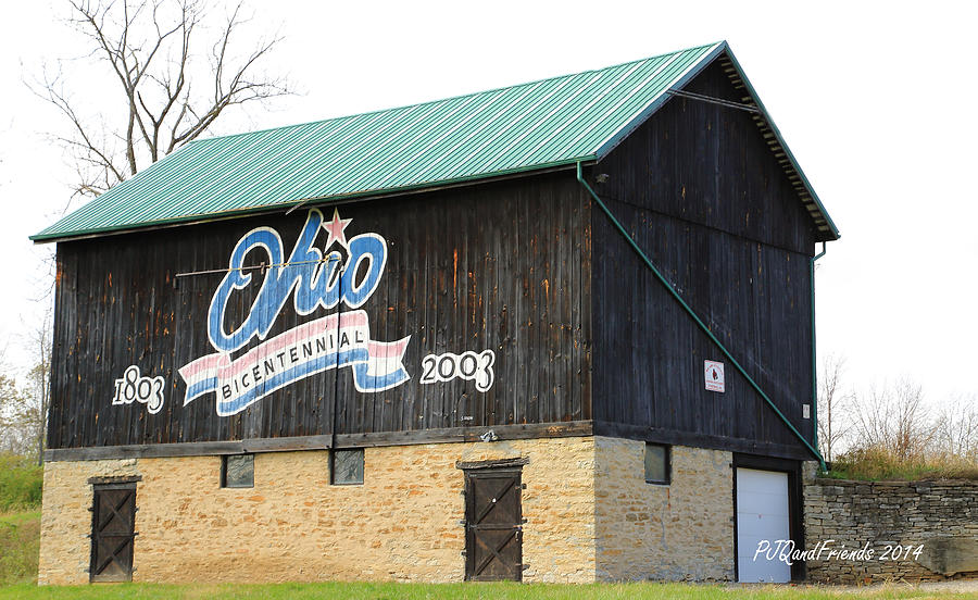 Ohio Bicentennial Barn Photograph by PJQandFriends Photography