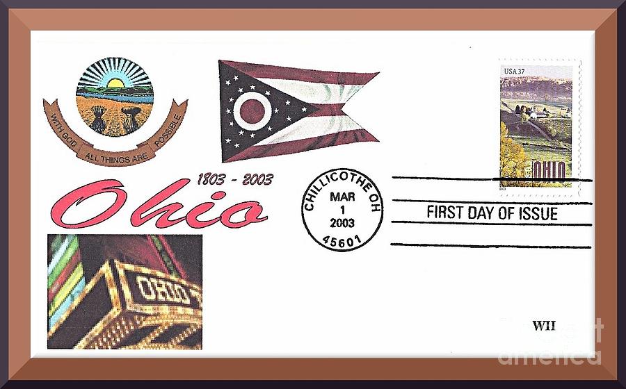 Ohio Bicentennial Cover #2 Photograph by Charles Robinson
