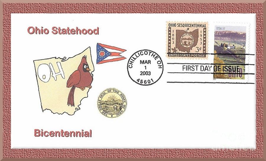 Ohio Bicentennial Cover #3 Photograph by Charles Robinson