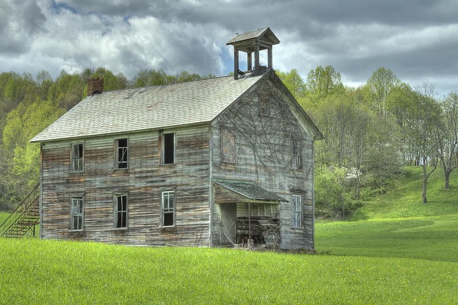 Ohio Schoolhouse Photograph by Jack R Perry