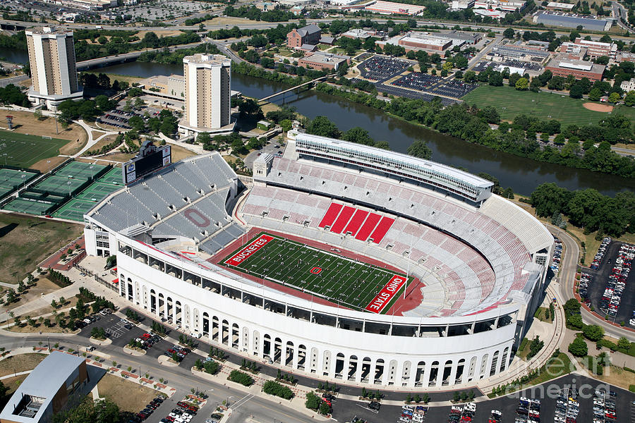 Ohio Stadium Photograph By Bill Cobb Fine Art America