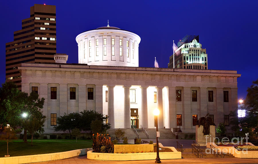 Ohio Statehouse And Skyline Photograph By Denis Tangney Jr Fine Art