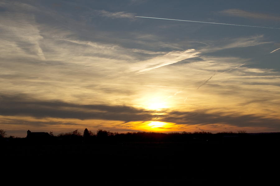 Ohio Sunset Photograph