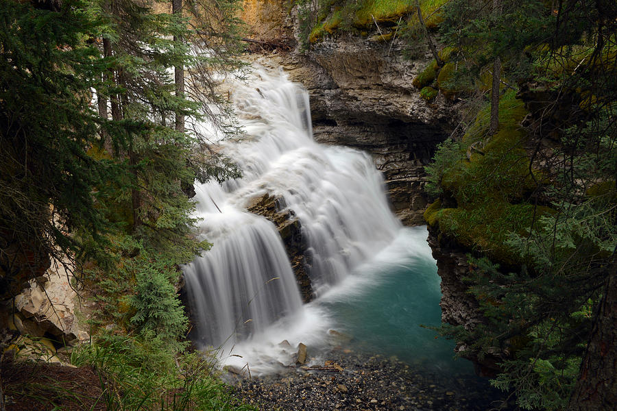 Johnston Canyon in Banff Photograph by Yue Wang