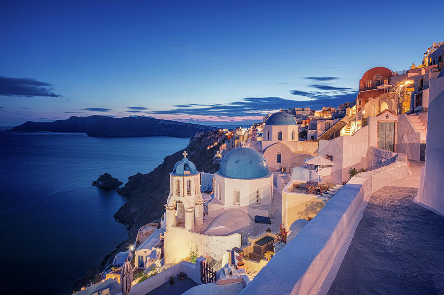 Oia Santorini Photograph by © Allard Schager Oia Santorini Photograph by © Allard Schager