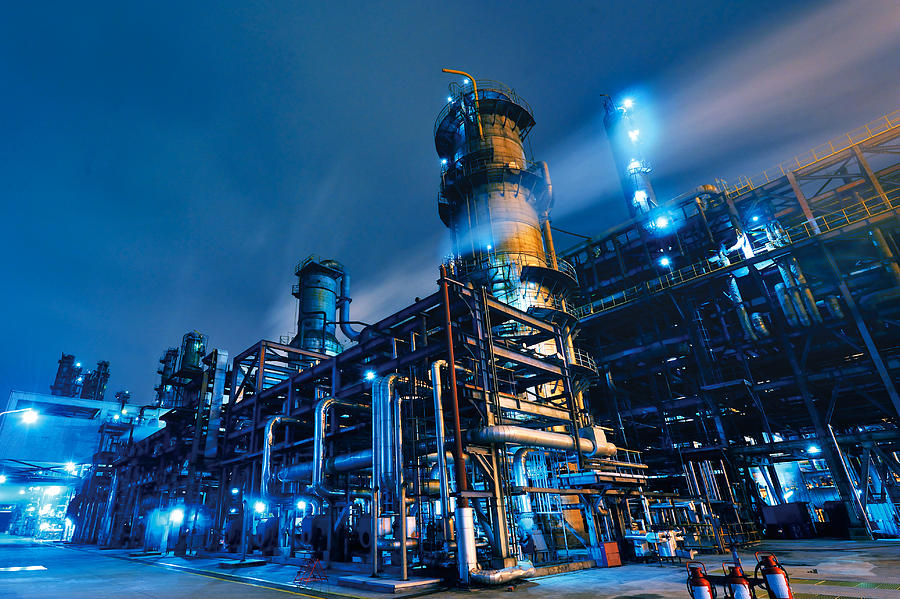 Oil Refinery, Chemical & Petrochemical plant Photograph by Zorazhuang