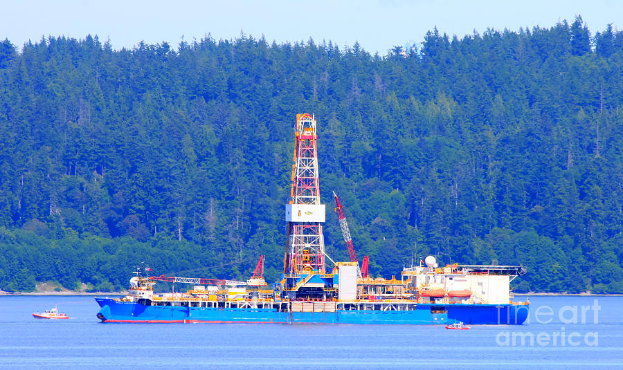 Oil Rig in Motion Photograph by Tap On Photo