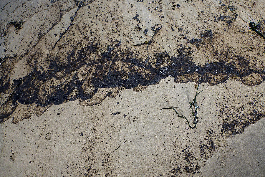 Oil Seepage Photograph by Roger Mullenhour