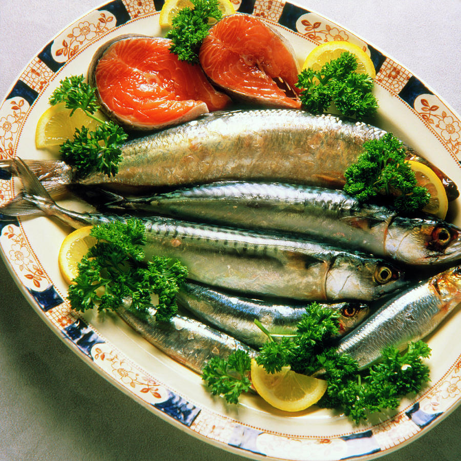 Oily Fish; Salmon Photograph by Sheila Terry/science Photo Library