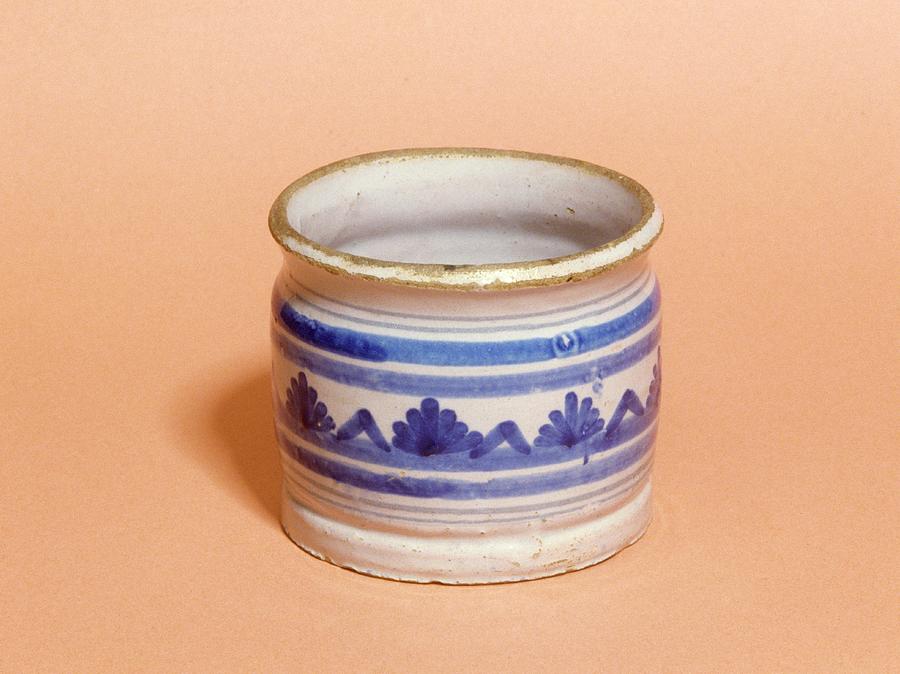 Ointment Pot Photograph by Science Photo Library