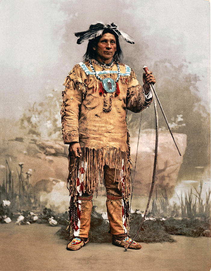 Ojibwas Aleck Waunosa 1903 Photograph by Unknown Pixels