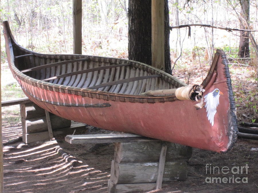 Ojibwe Canoe Photograph by Terry Hunt - Fine Art America