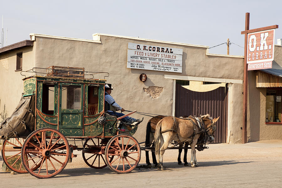 O.K. Corral in Tombstone, Arizona Photograph by Powerofforever