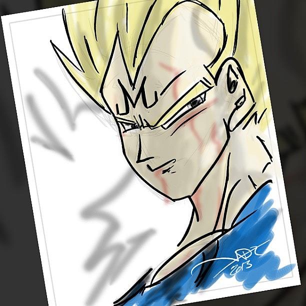 Dbz Photograph - Okay So Im Trying Do Quick Sketches by Julia Campbell