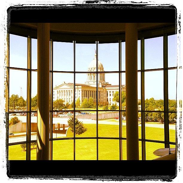 City Photograph - OKC Capitol Building by Danielle McComb