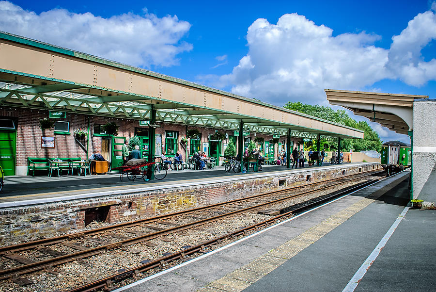 Okehampton Station Devon by Richard Jemmett Okehampton Station Devon by Richard Jemmett