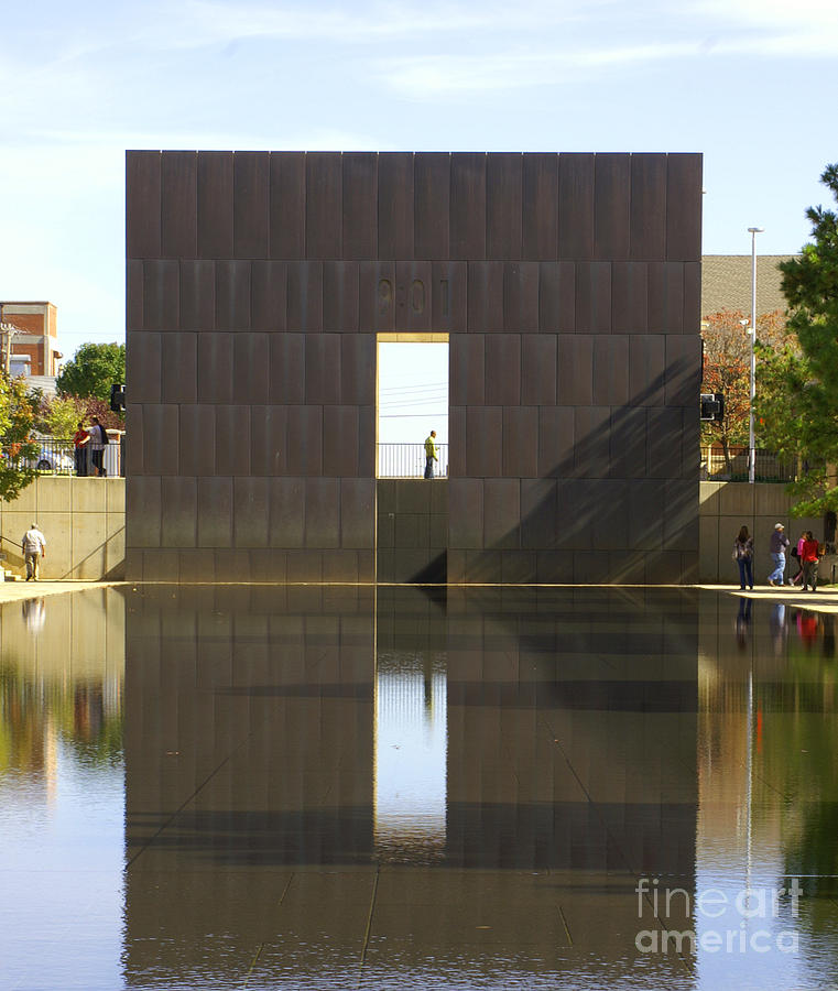 Oklahoma City Memorial Photograph by Linda Steele - Fine Art America