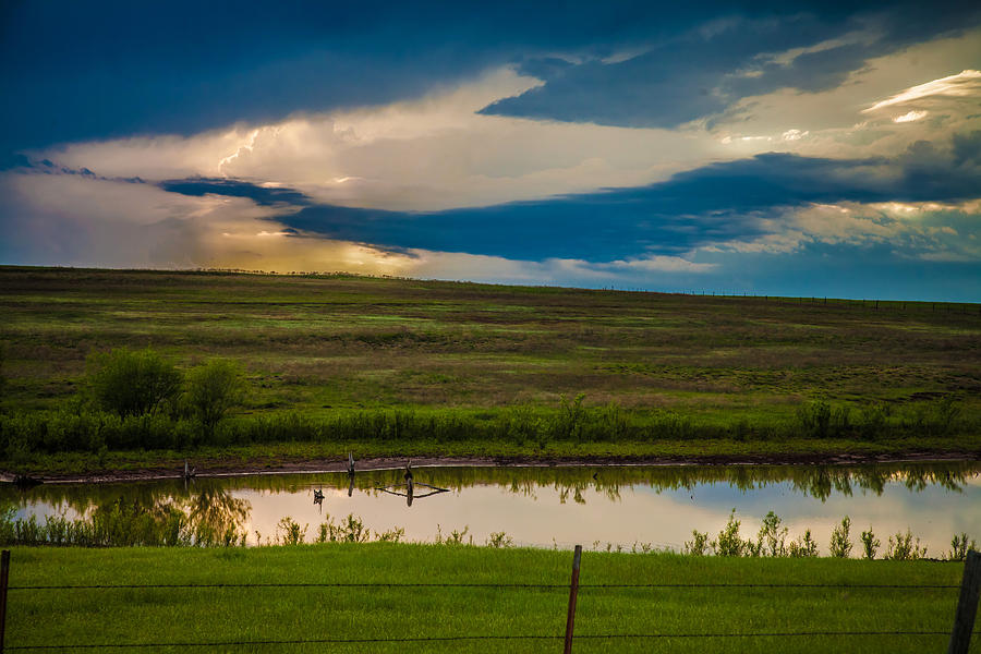 Oklahoma Landscape Photograph by Toni Hopper