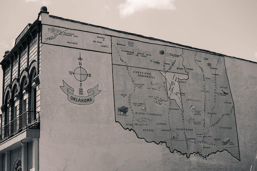 Oklahoma Mural Photograph by Hillis Creative