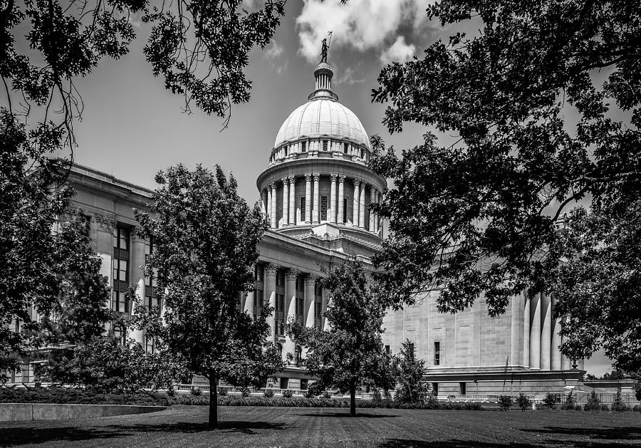 Oklahoma State Capital Photograph by Doug Long