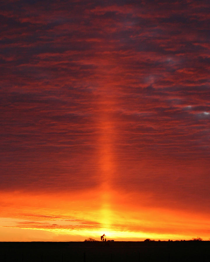 Oklahoma Sunrise Photograph by Christopher McKenzie
