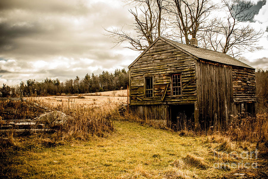 Old Abandoned Barn in Autumn Photograph by Christopher Jones - Fine Art ...