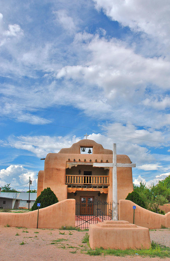 Old Abiquiu Church New Mexico Photograph by Layne Adams - Fine Art America