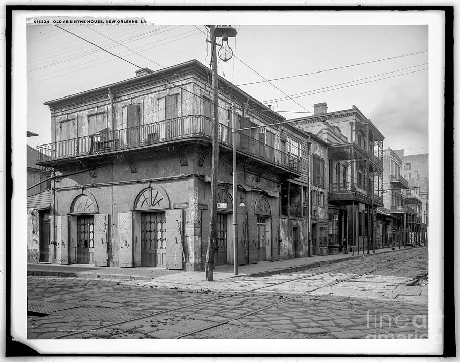 Old Absinthe house Photograph by Russell Brown