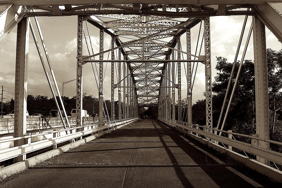 Old Anasco Iron Bridge Photograph by Ricardo J Ruiz de Porras