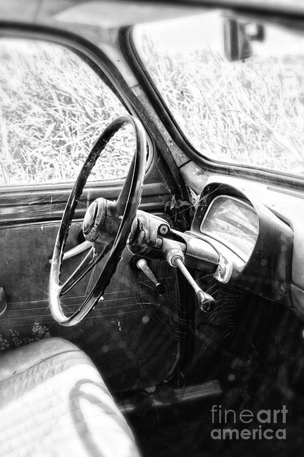 Car Photograph - Old and abandoned by LHJB Photography