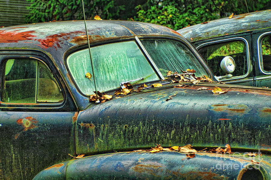Car Photograph - Old and Forgotten by Randy Harris