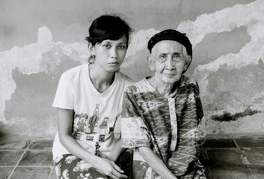 Old and Young Togetherness In Indonesia Photograph by Shaun Higson