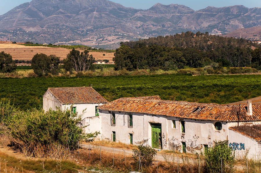 Old Andalusian Farm House. Spain Photograph by Jenny Rainbow