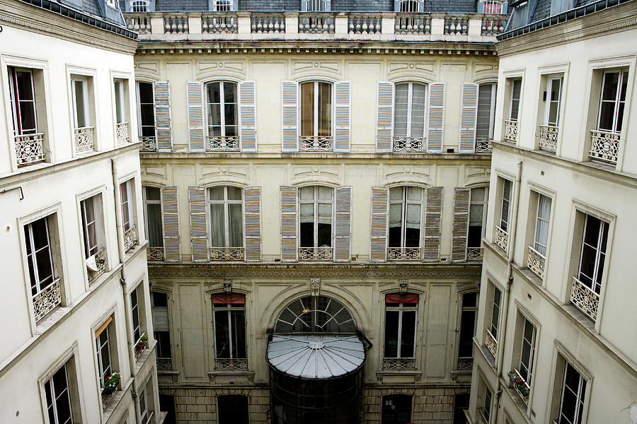 Old Apartment Courtyard Photograph by Oliver Strewe