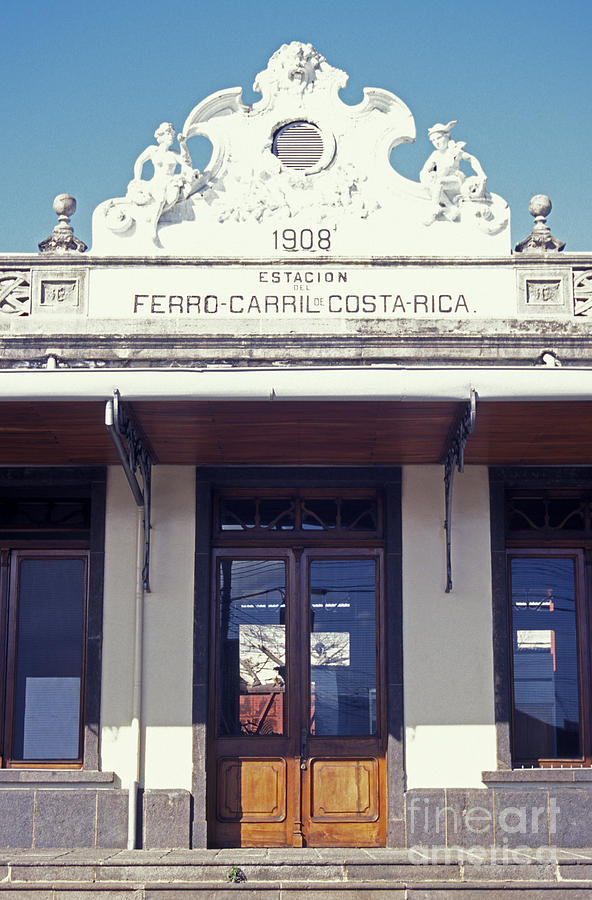 Old Atlantic Railway Station San Jose Costa Rica Photograph