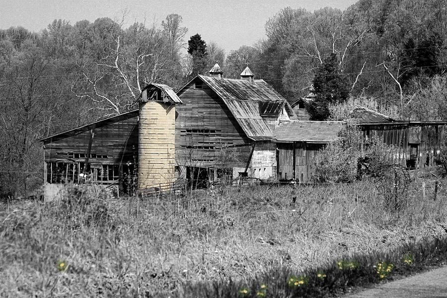 Old Barn 1 Photograph by David Yocum