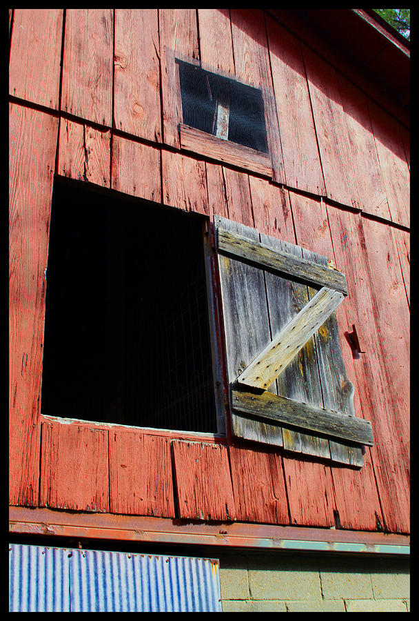 Old Barn - 3 Painting by John Lautermilch