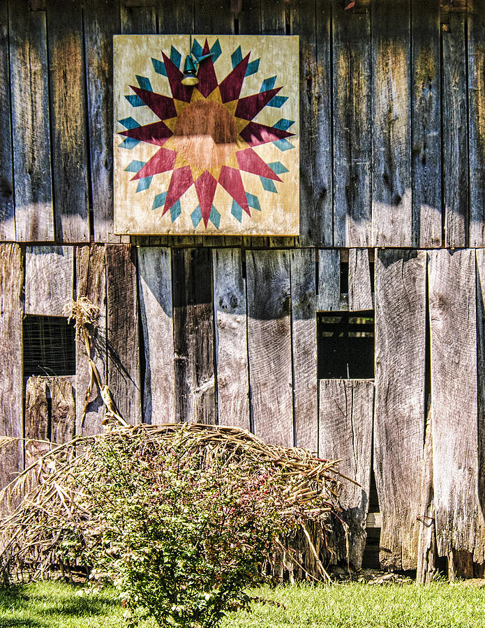 Old Barn and its Quilt Photograph by Betty Eich